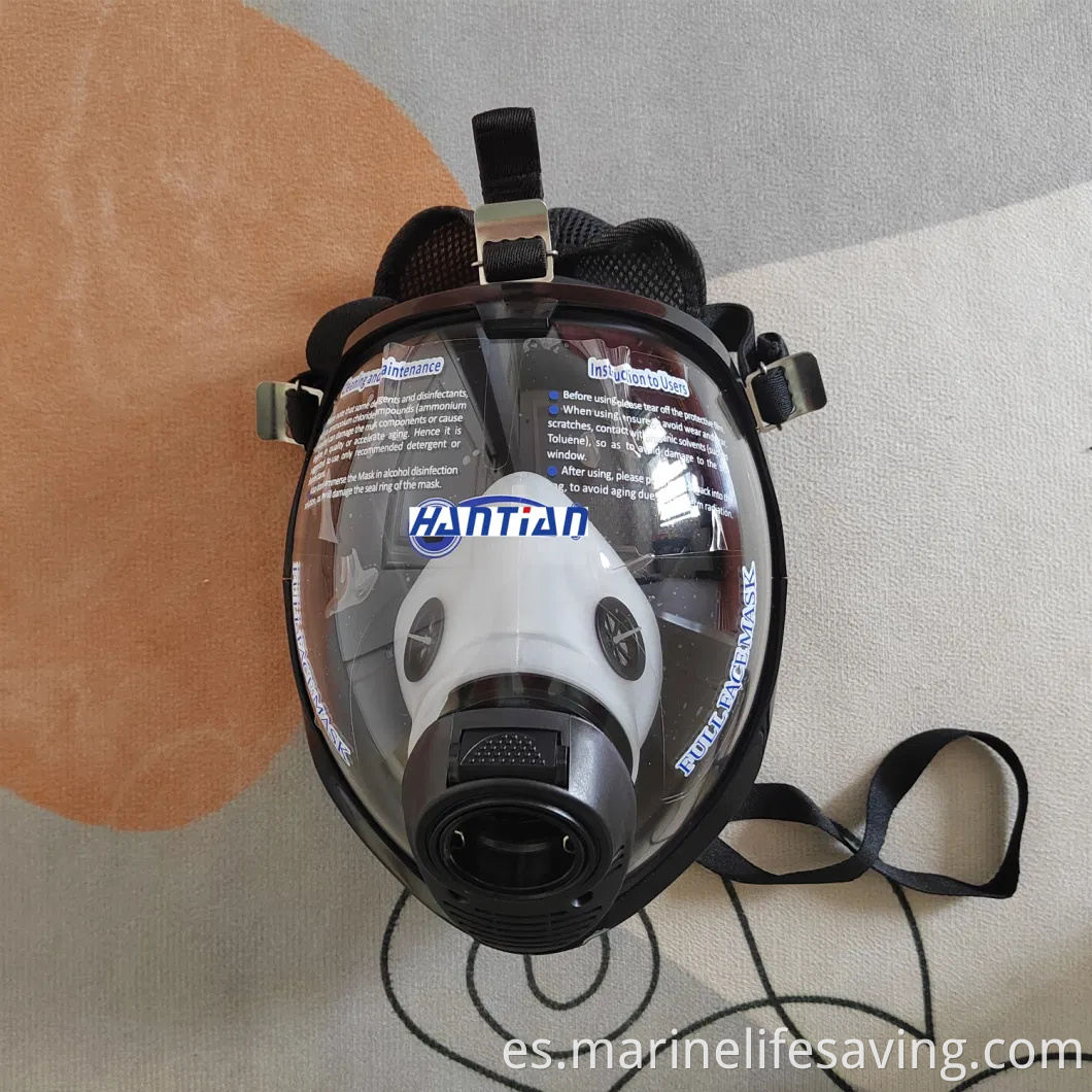 Solas Marine Fire Fire Fighting Aparato de respiración SCBA Full Face Mask